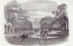 La lunga passeggiata, Windsor, da The Illustrated London News, 14 novembre 1846